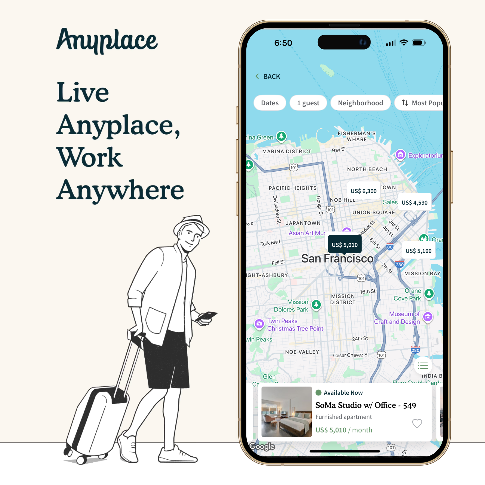 Anyplace Screenshot